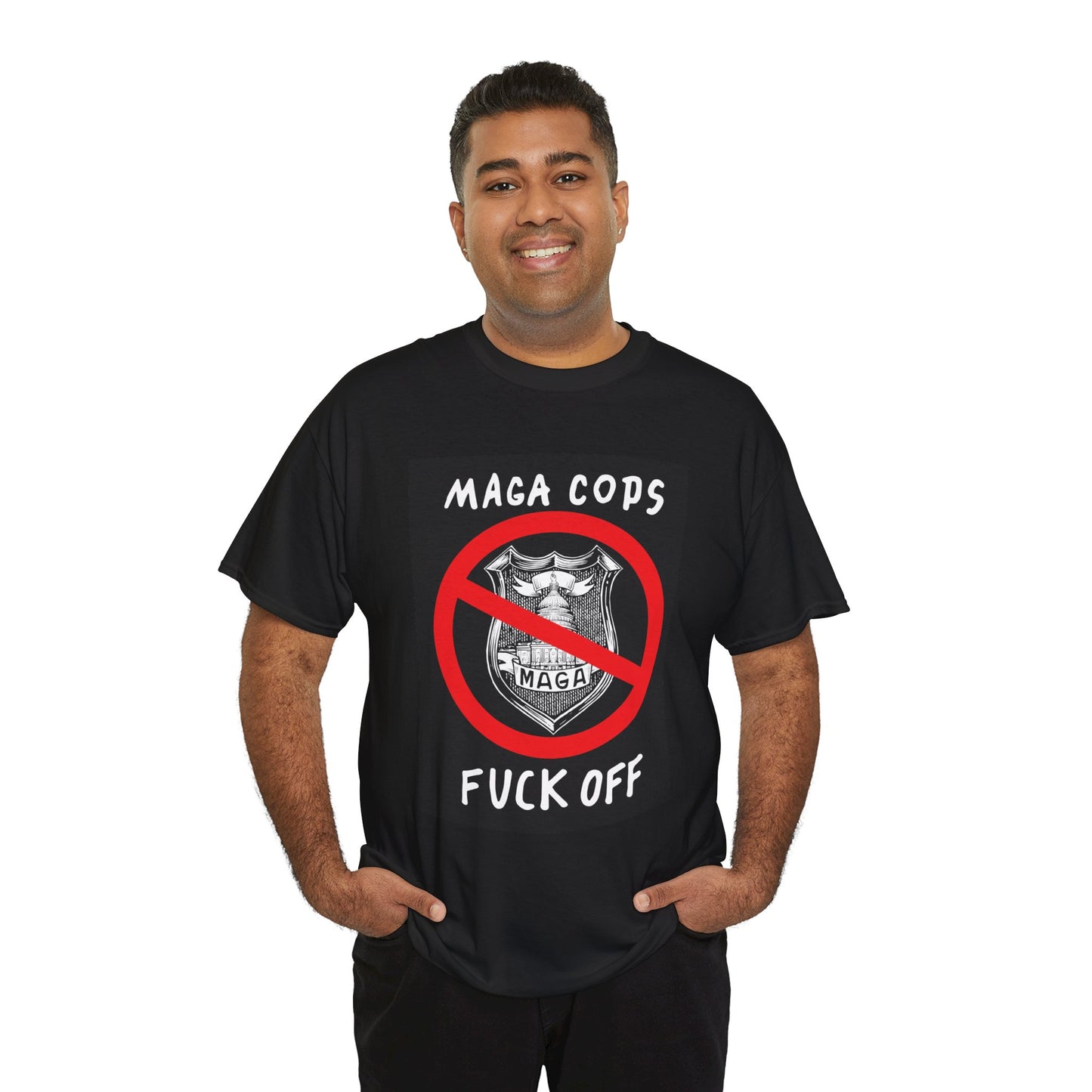MAGA Cops Protest T-Shirt