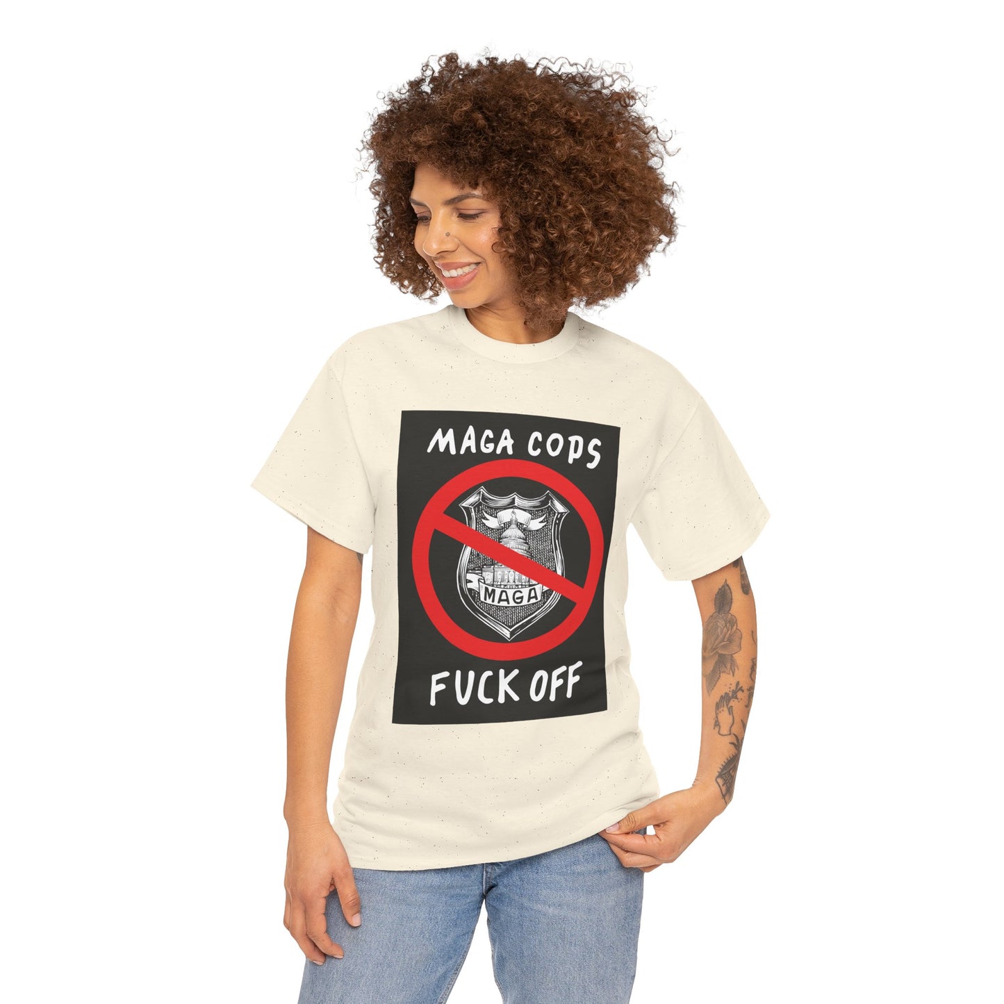 MAGA Cops Protest T-Shirt