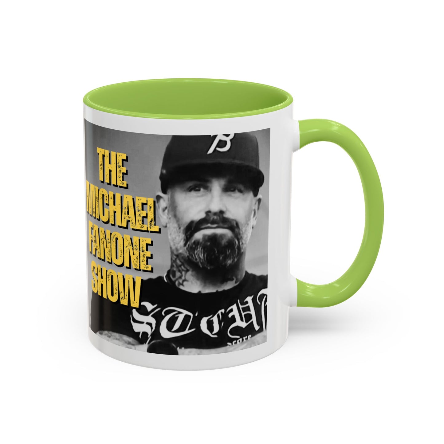 “History Will Take a Sh*t on Mike Pence’s Head” Accent Mug | Michael Fanone One-Liners