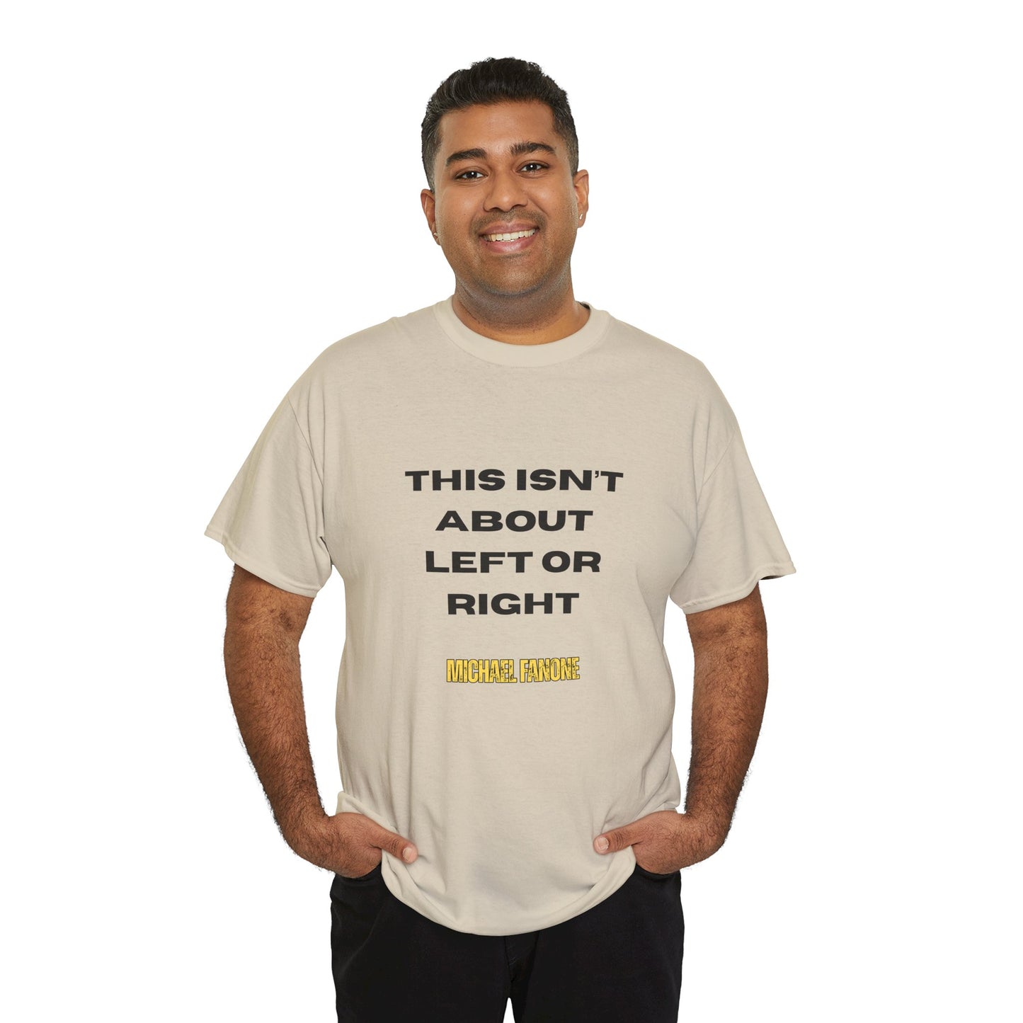 This Isn’t About Left or Right Tee | Michael Fanone One-Liners