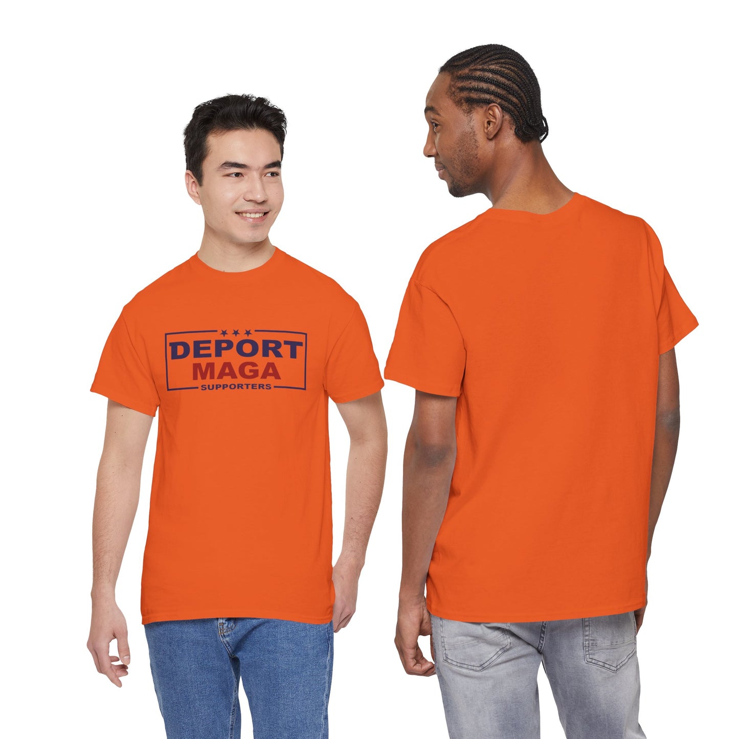 Deport MAGA Supporters Tee | Unisex Heavy Cotton — Michael Fanone
