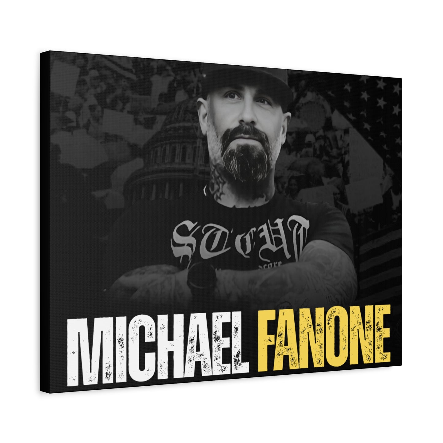 Michael Fanone Show Matte Canvas | Stretched Gallery Wrap (20+ Sizes)