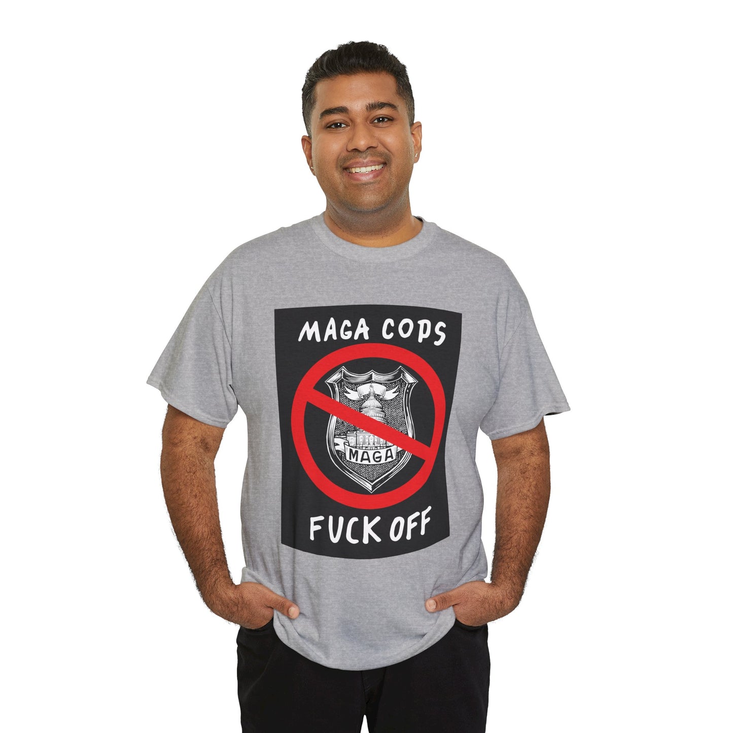 MAGA Cops Protest T-Shirt