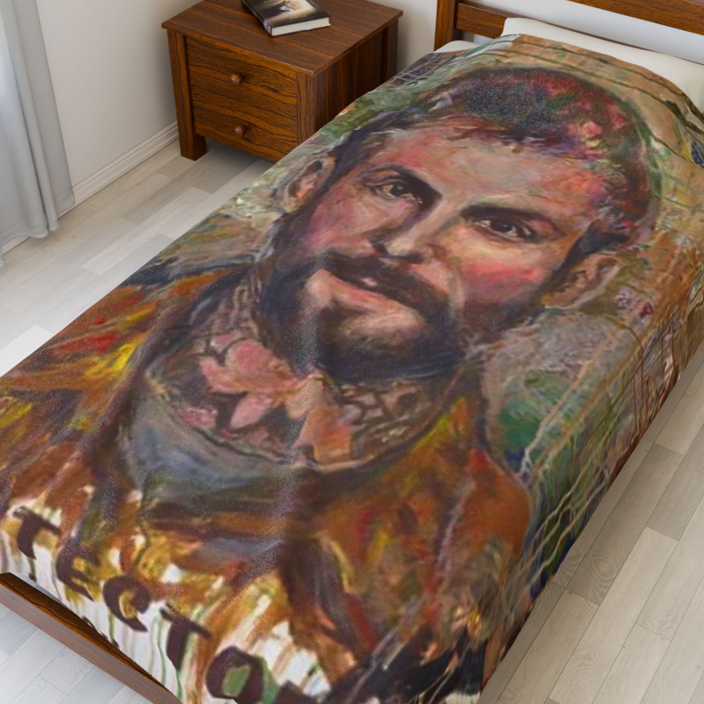 Protector Portrait Collector's Blanket | Joan Baez x Michael Fanone