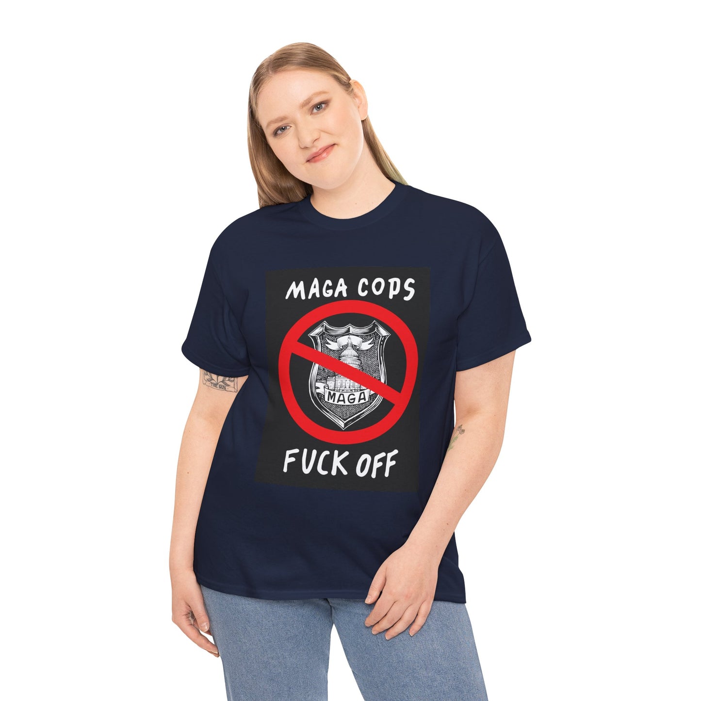 MAGA Cops Protest T-Shirt