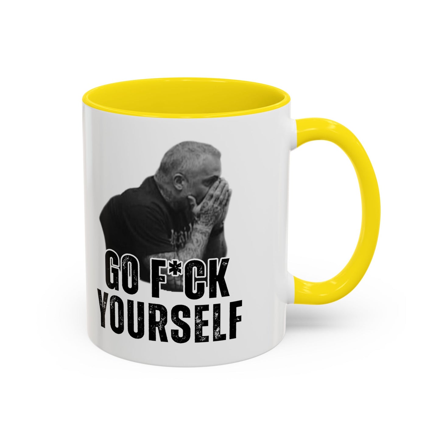 “Go F*ck Yourself” Michael Fanone Accent Coffee Mug (11oz, 15oz)**