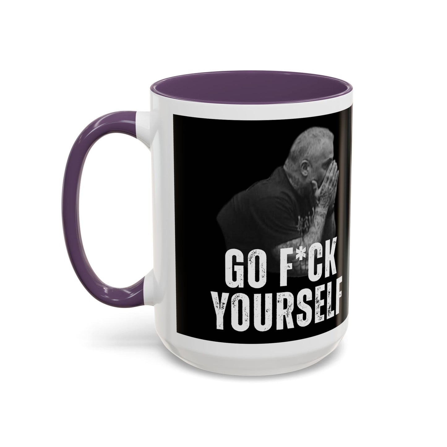 “Go F*ck Yourself” Michael Fanone Accent Coffee Mug (11oz, 15oz)**