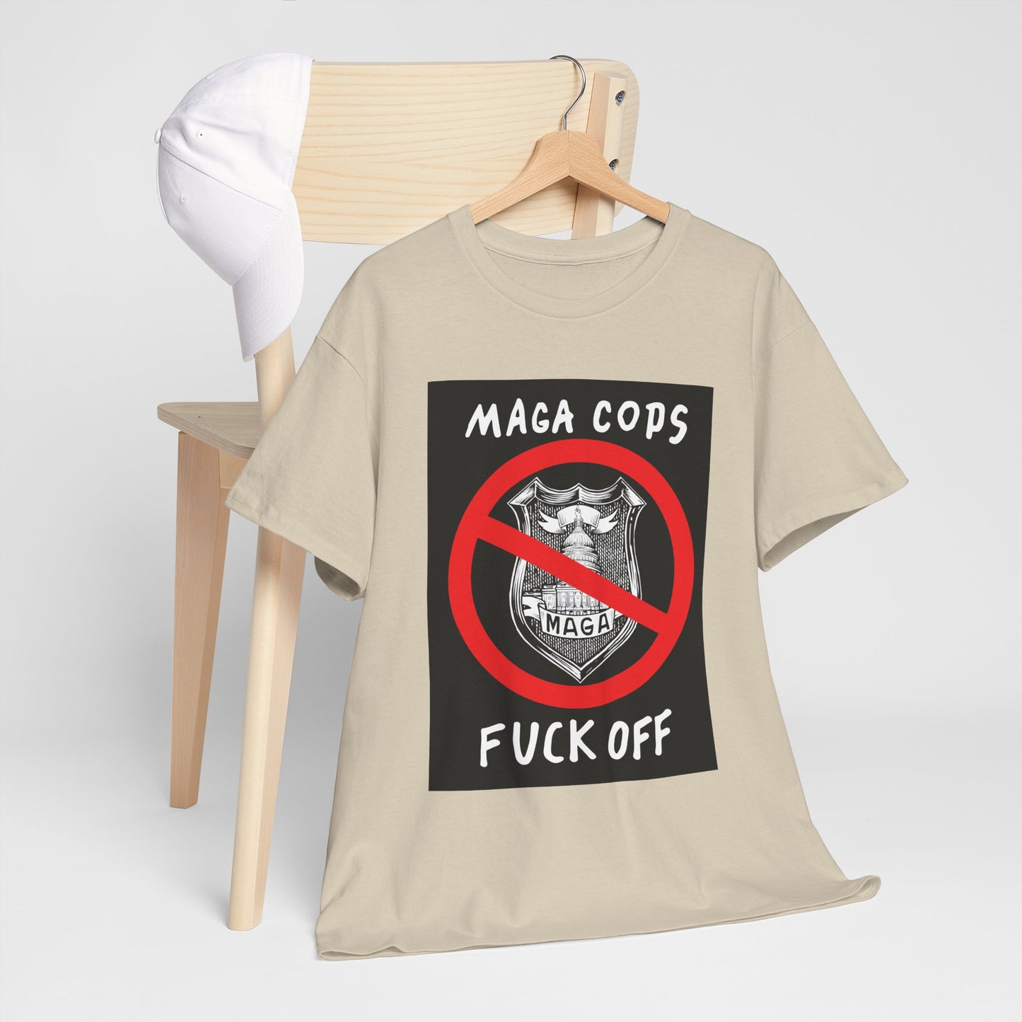 MAGA Cops Protest T-Shirt