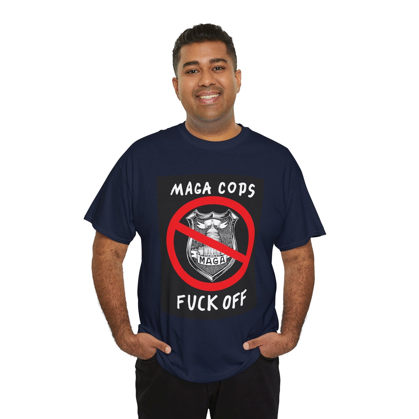 MAGA Cops Protest T-Shirt
