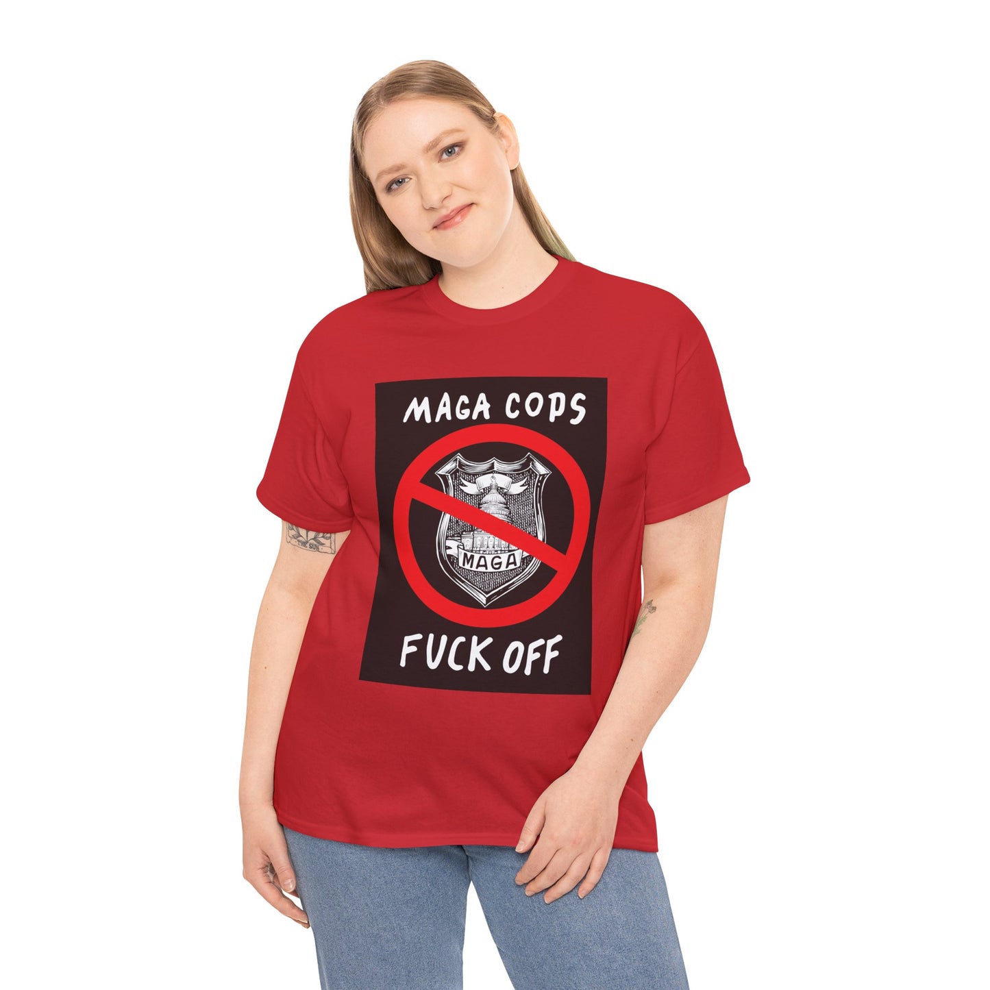 MAGA Cops Protest T-Shirt