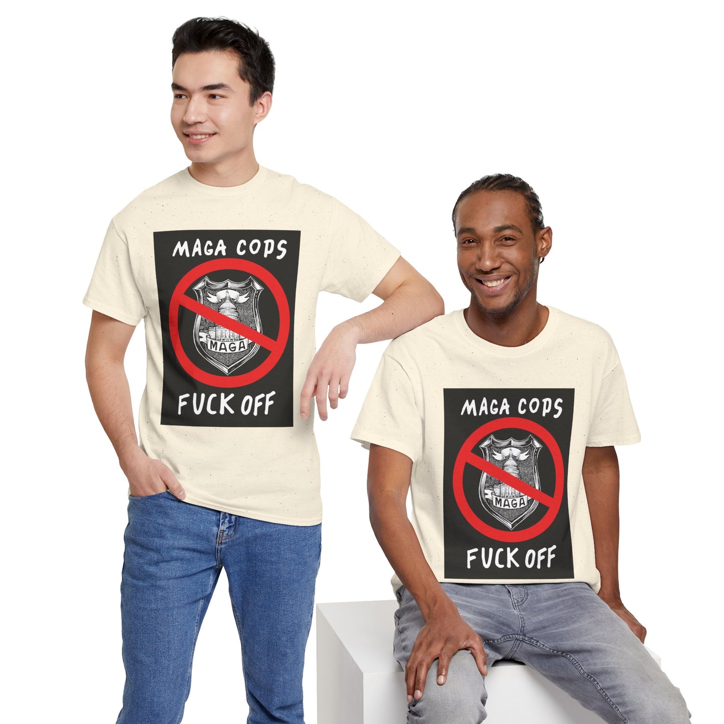 MAGA Cops Protest T-Shirt