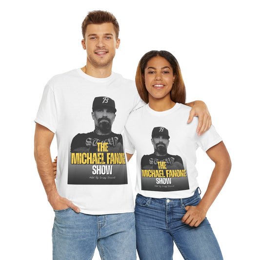 Michael Fanone Show Tee, Graphic T-Shirt, Casual Wear, Gift for Fans, Unisex Cotton T-Shirt, Everyday Apparel
