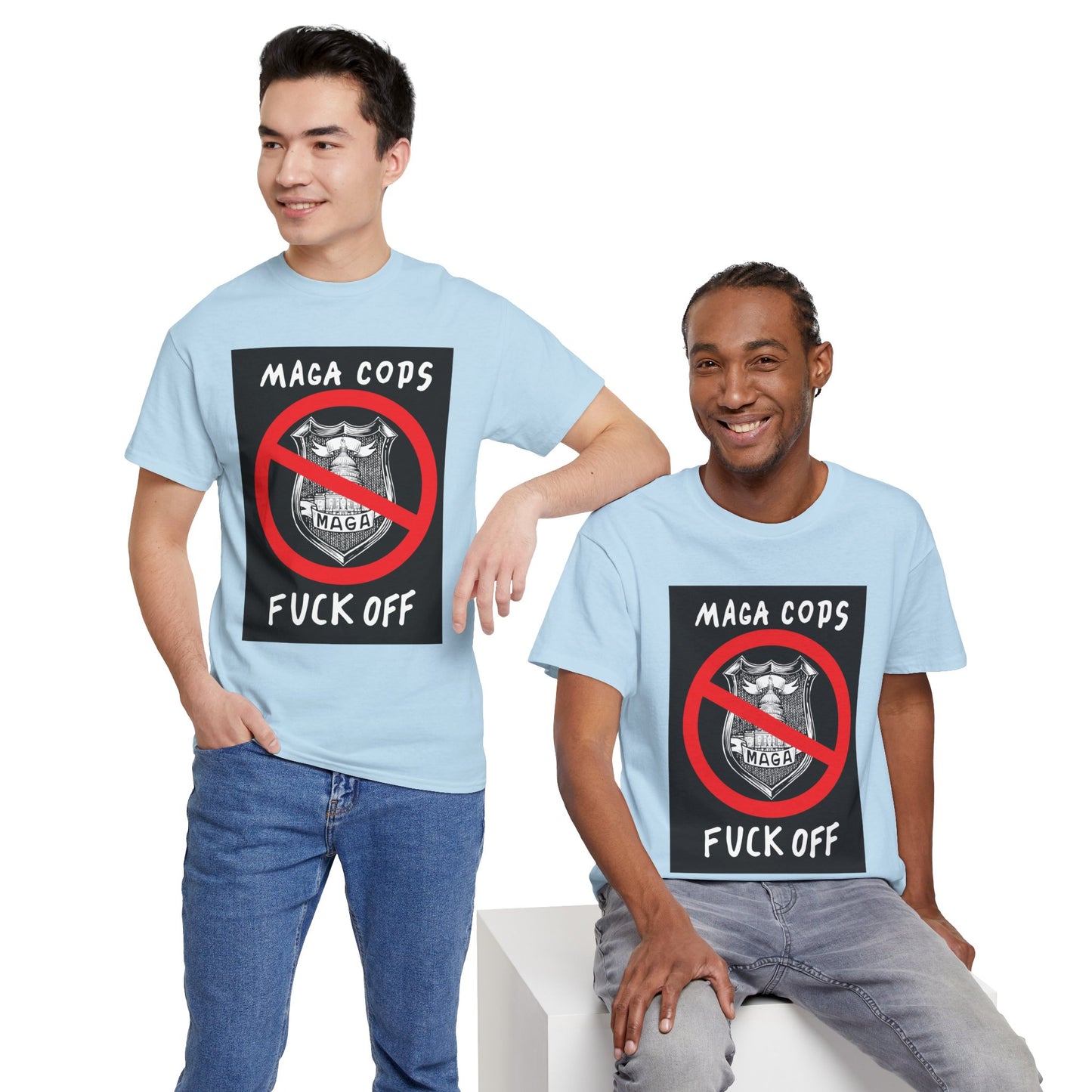 MAGA Cops Protest T-Shirt