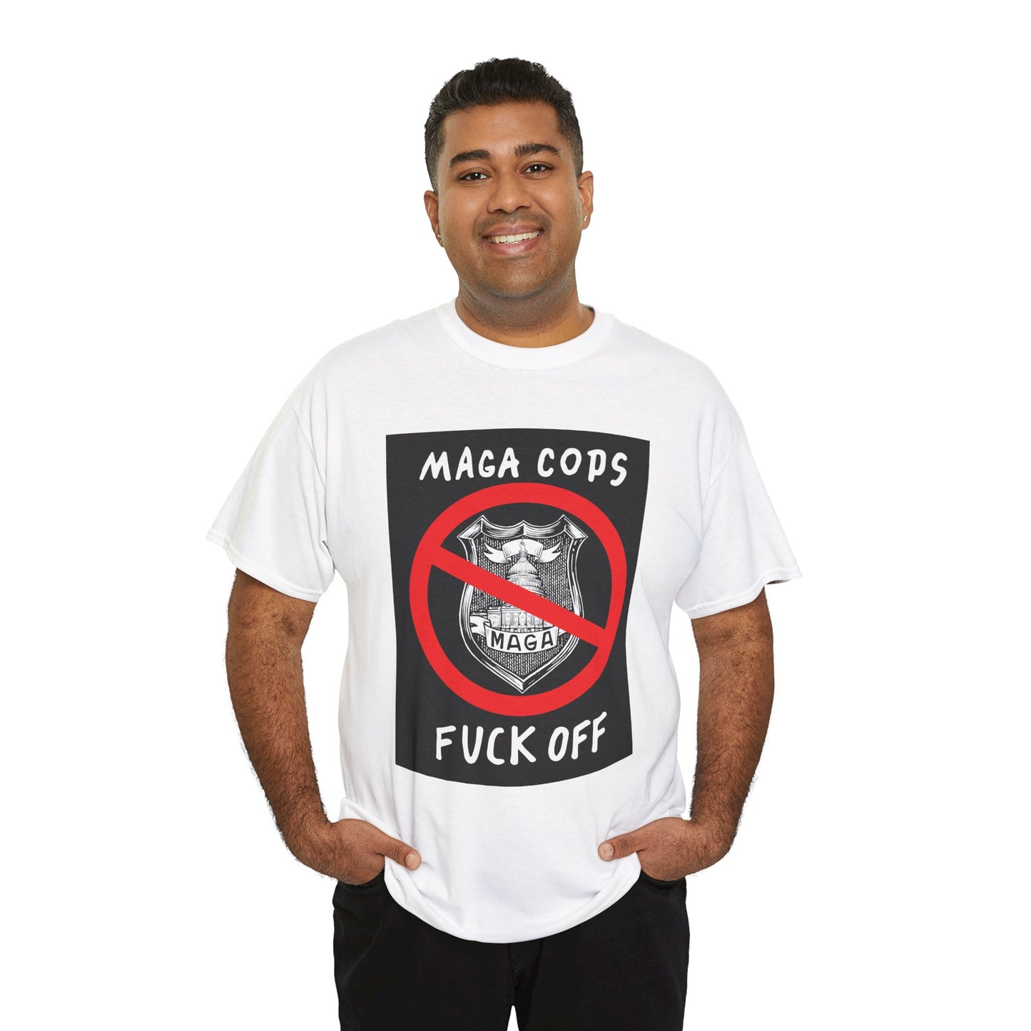 MAGA Cops Protest T-Shirt