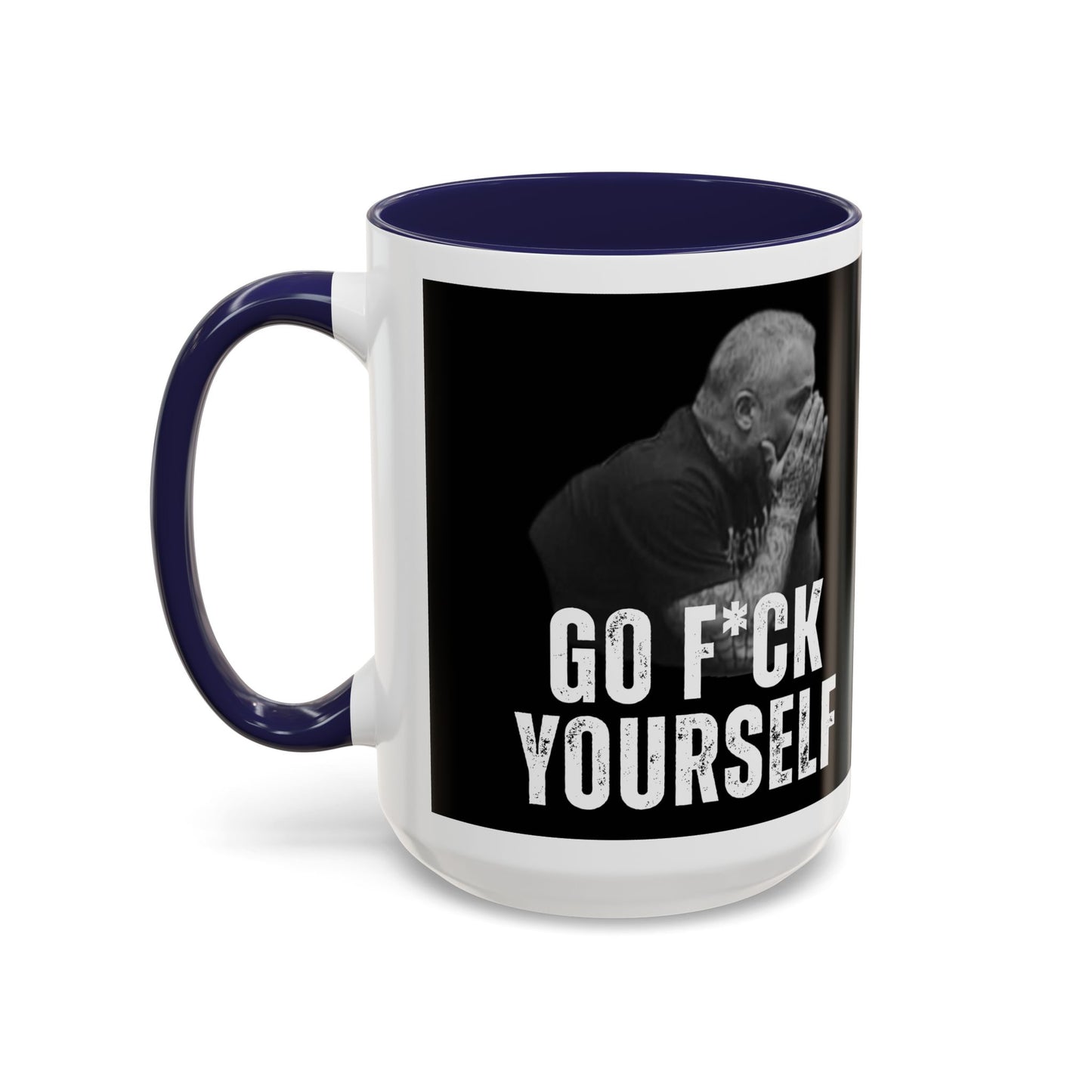 “Go F*ck Yourself” Michael Fanone Accent Coffee Mug (11oz, 15oz)**