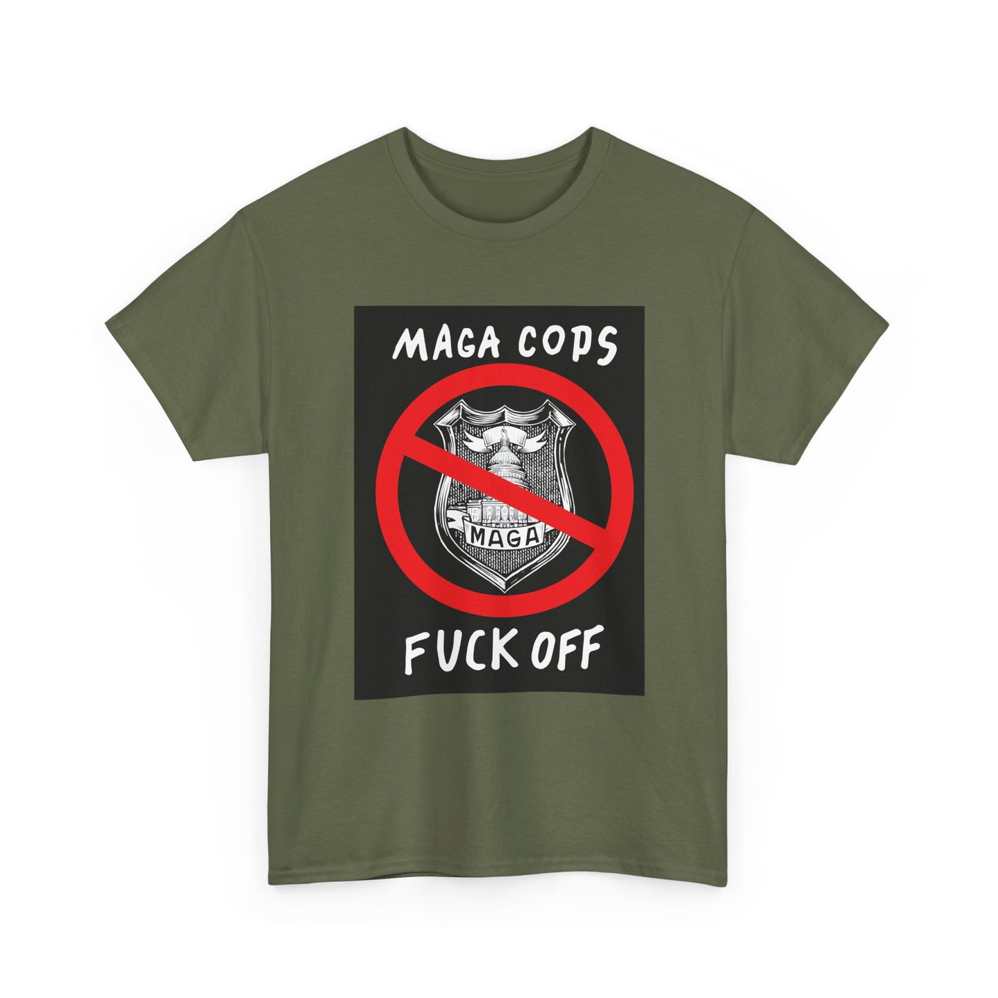 MAGA Cops Protest T-Shirt