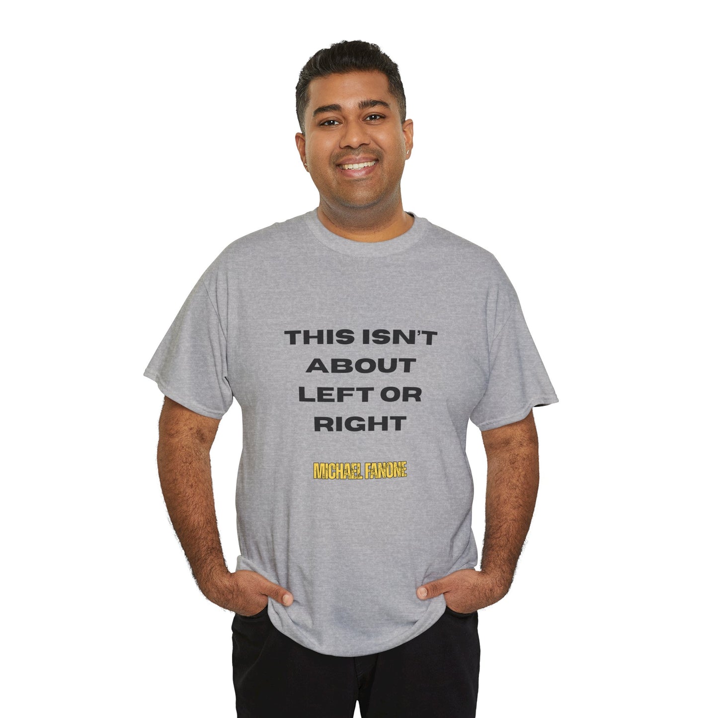 This Isn’t About Left or Right Tee | Michael Fanone One-Liners