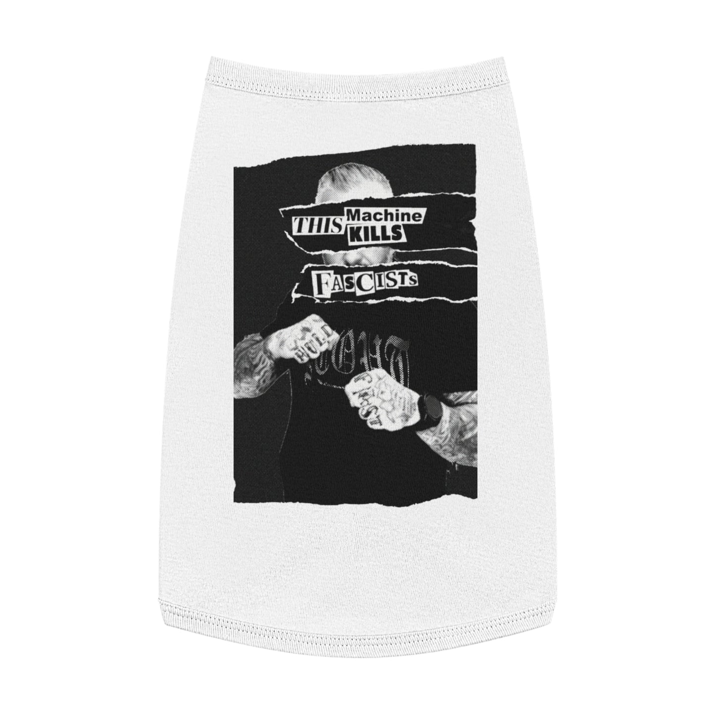 This Machine Kills Fascists — Pet Tank Top | Michael Fanone