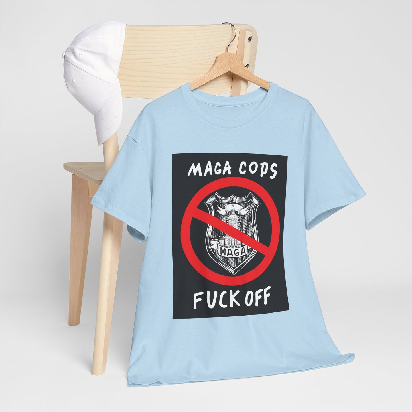 MAGA Cops Protest T-Shirt