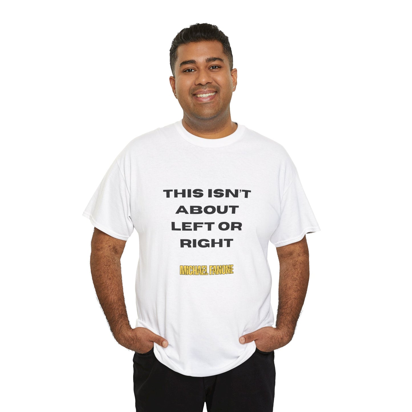 This Isn’t About Left or Right Tee | Michael Fanone One-Liners