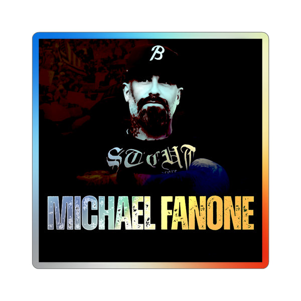 Michael Fanone Holographic Die-Cut Stickers