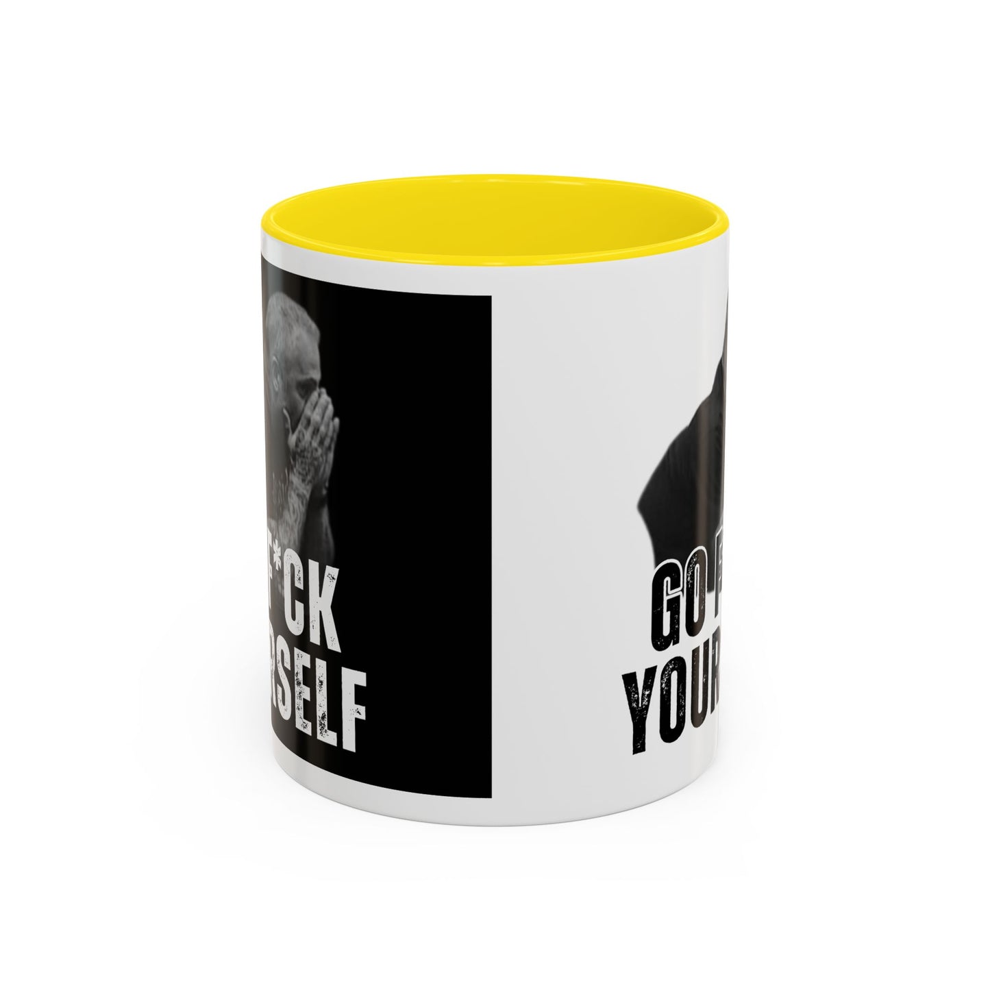“Go F*ck Yourself” Michael Fanone Accent Coffee Mug (11oz, 15oz)**