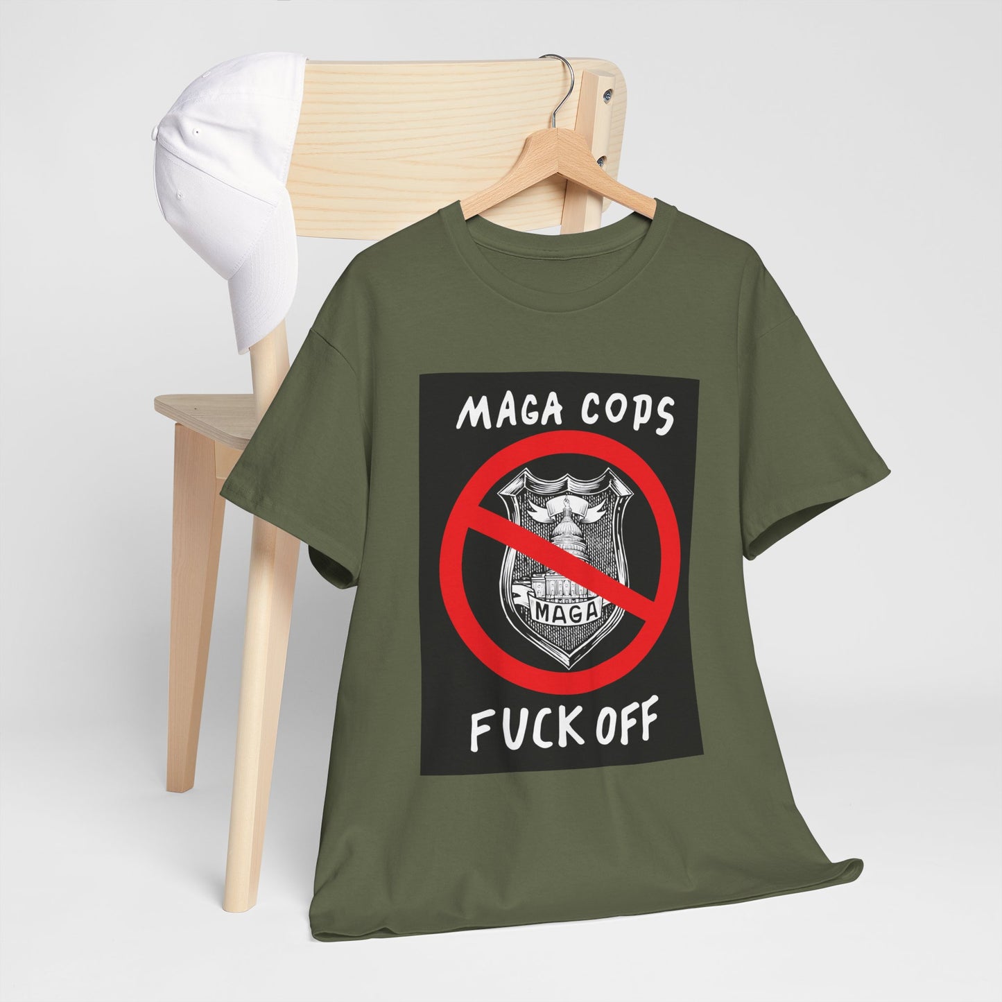 MAGA Cops Protest T-Shirt