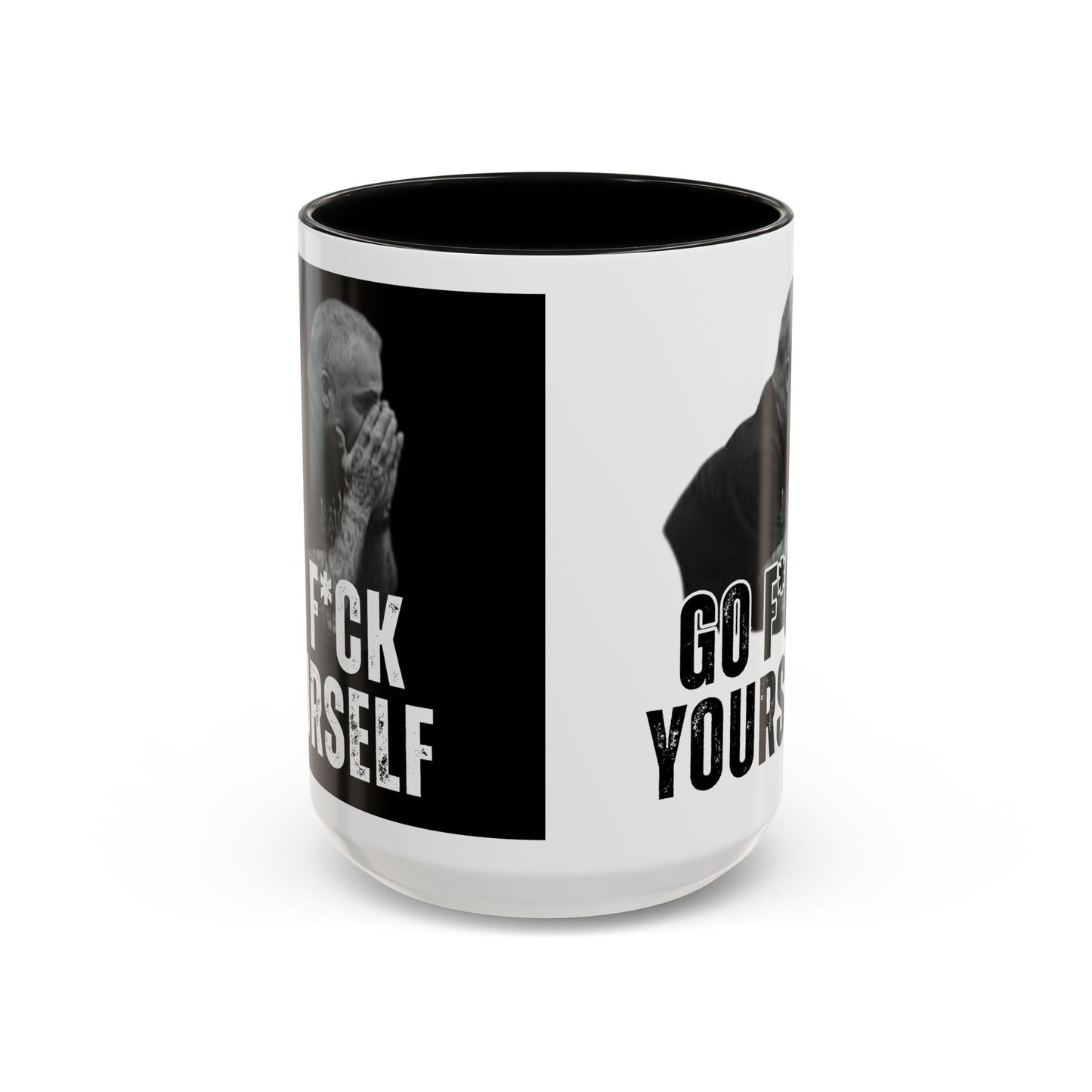 “Go F*ck Yourself” Michael Fanone Accent Coffee Mug (11oz, 15oz)**