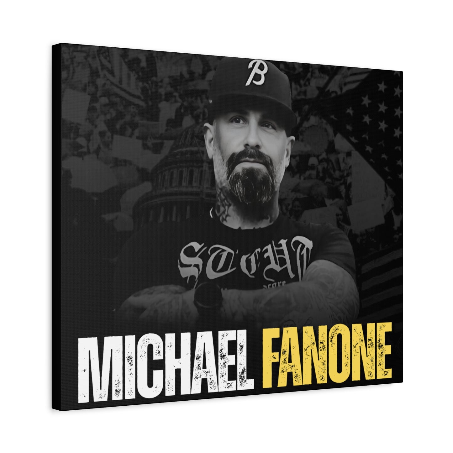 Michael Fanone Show Matte Canvas | Stretched Gallery Wrap (20+ Sizes)