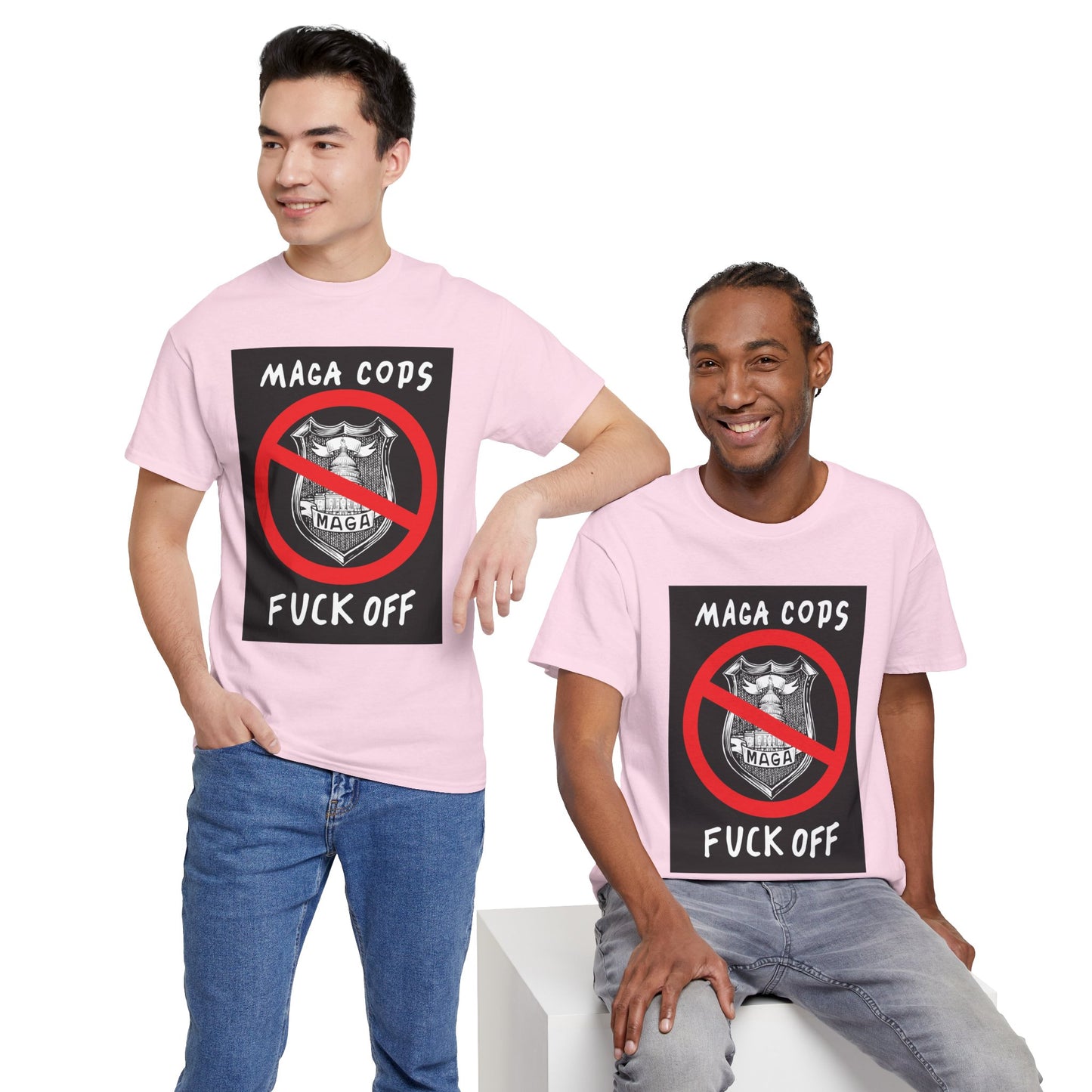 MAGA Cops Protest T-Shirt