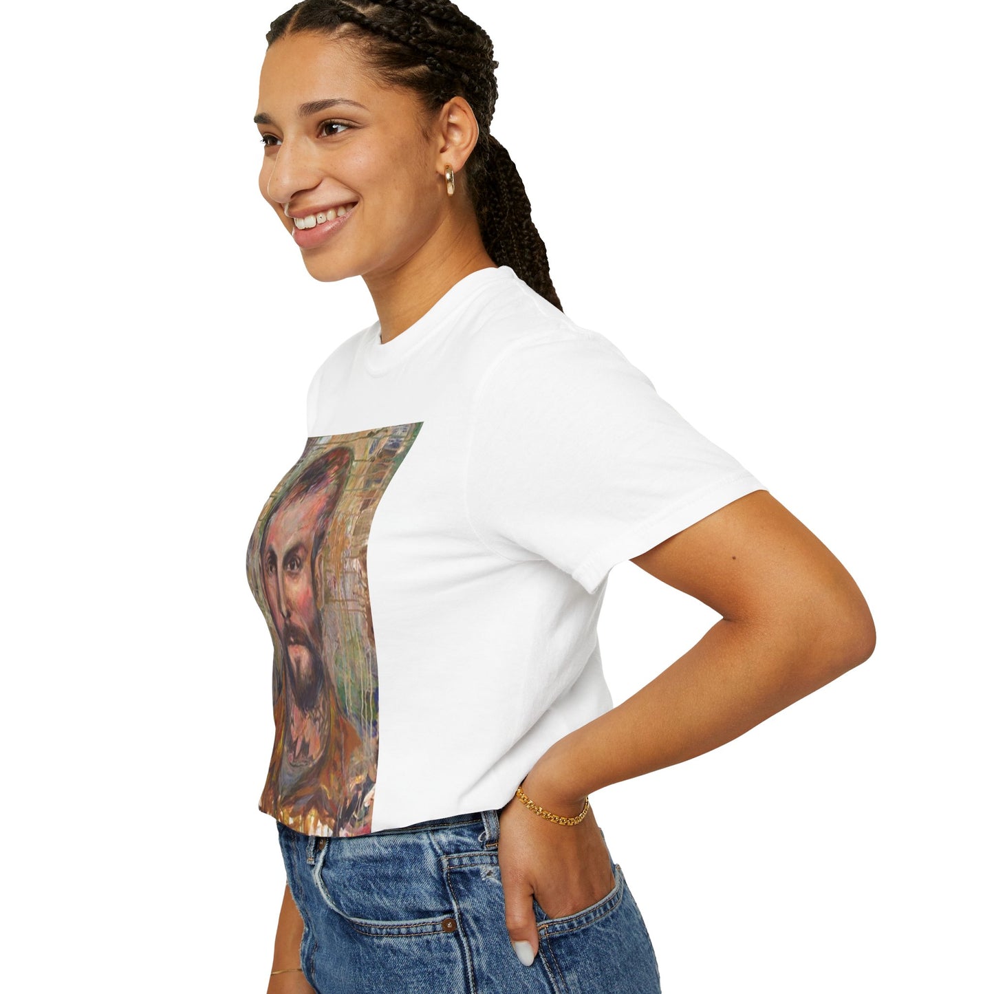 Protector Portrait Tee | Joan Baez Collection x Michael Fanone
