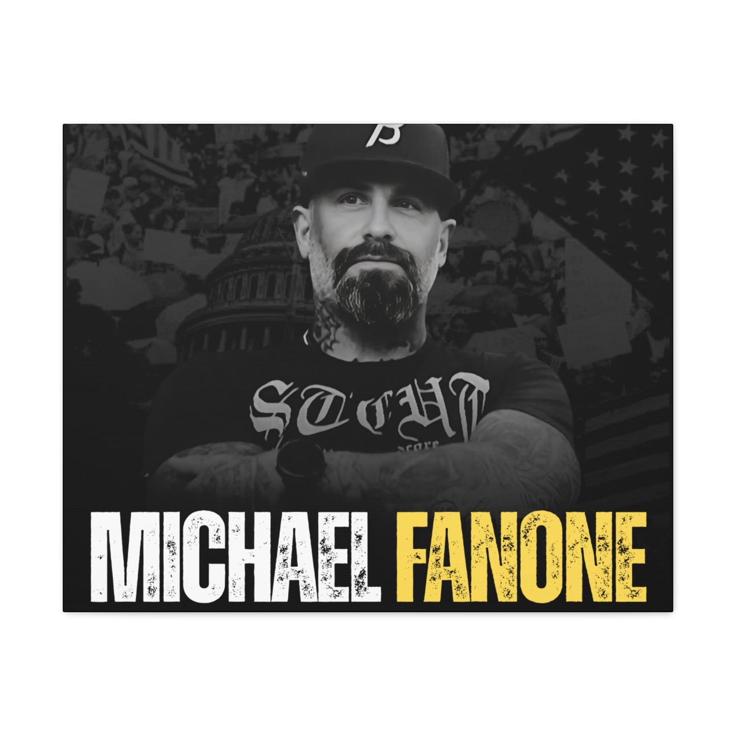 Michael Fanone Show Matte Canvas | Stretched Gallery Wrap (20+ Sizes)