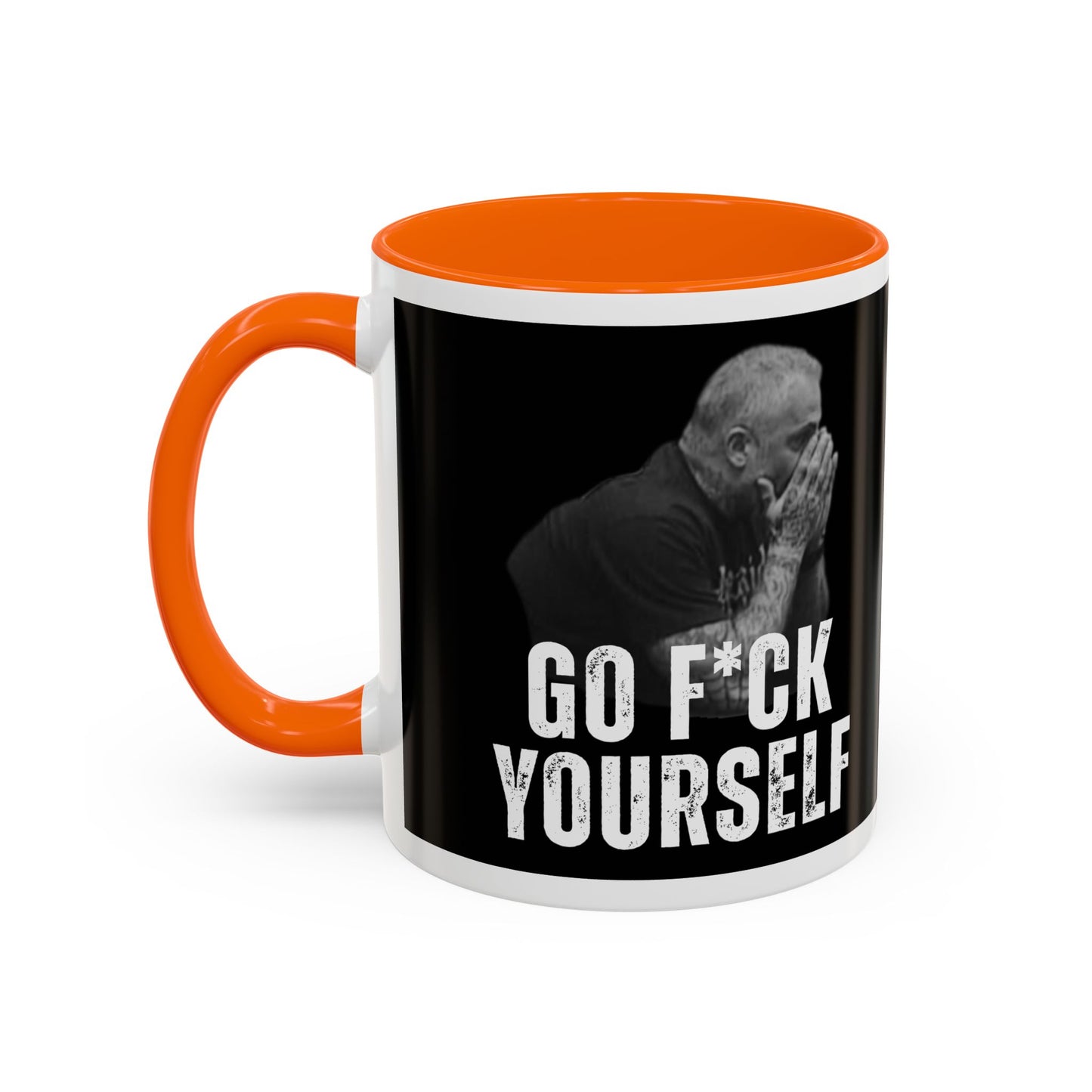 “Go F*ck Yourself” Michael Fanone Accent Coffee Mug (11oz, 15oz)**