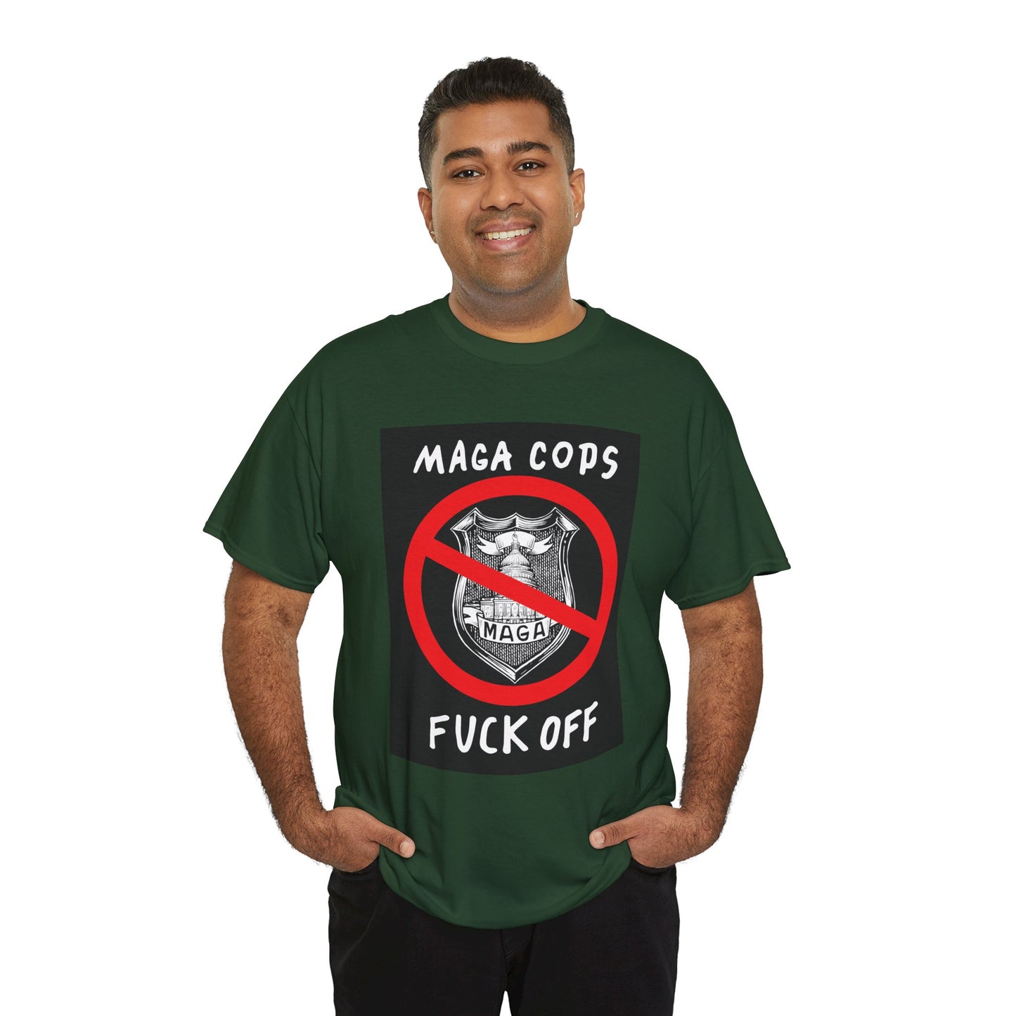 MAGA Cops Protest T-Shirt