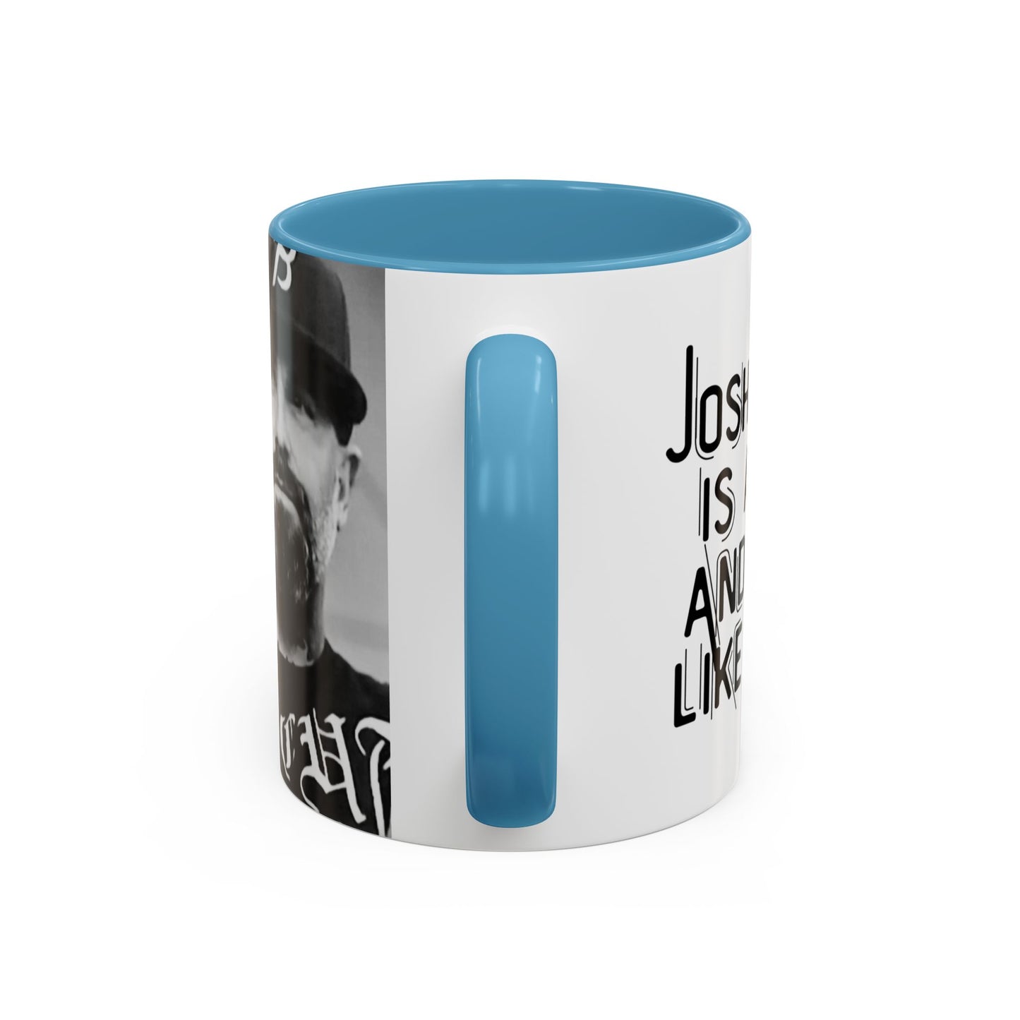“Josh Hawley Ran Like a B**ch” Two-Tone Mug | Michael Fanone One-Liners