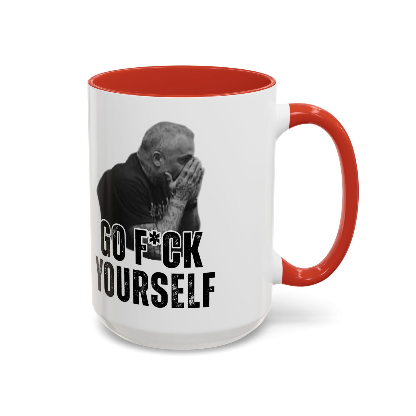 “Go F*ck Yourself” Michael Fanone Accent Coffee Mug (11oz, 15oz)**