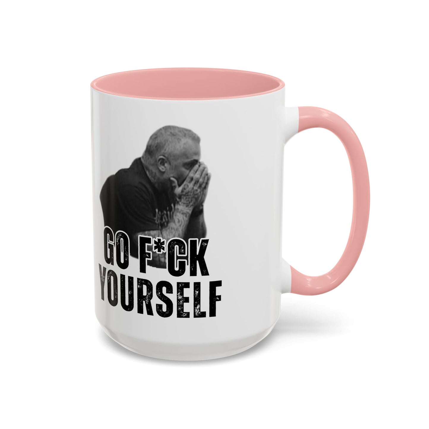 “Go F*ck Yourself” Michael Fanone Accent Coffee Mug (11oz, 15oz)**