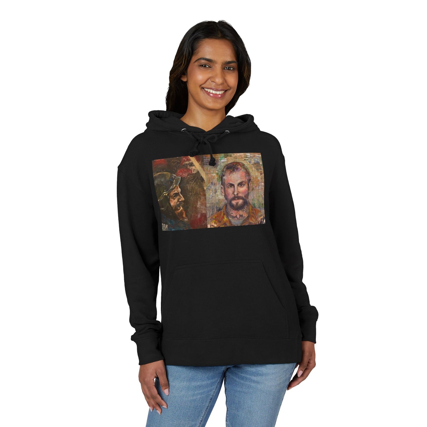 Fighting Fanone + Protector Portraits Hoodie | Joan Baez x Michael Fanone