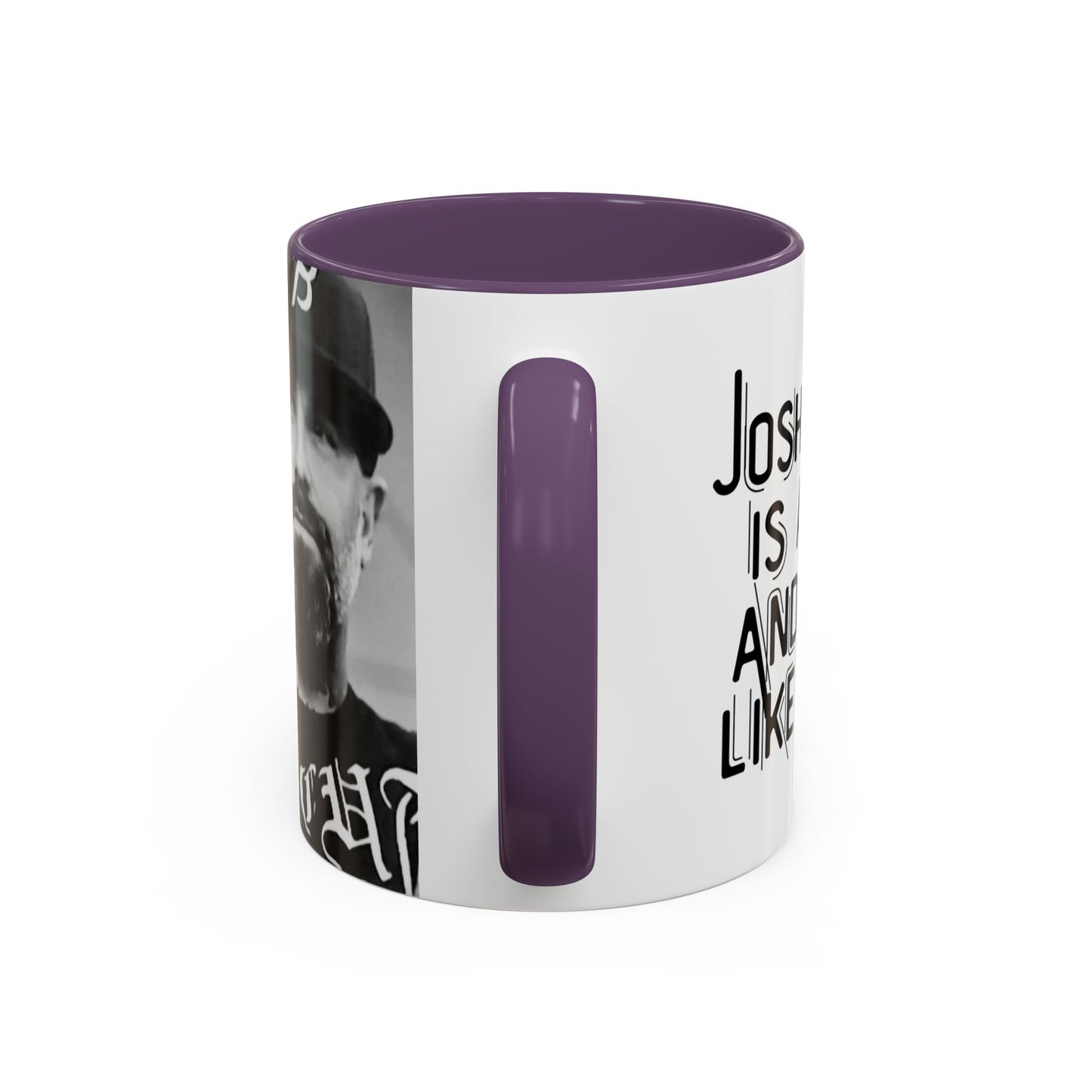 “Josh Hawley Ran Like a B**ch” Two-Tone Mug | Michael Fanone One-Liners