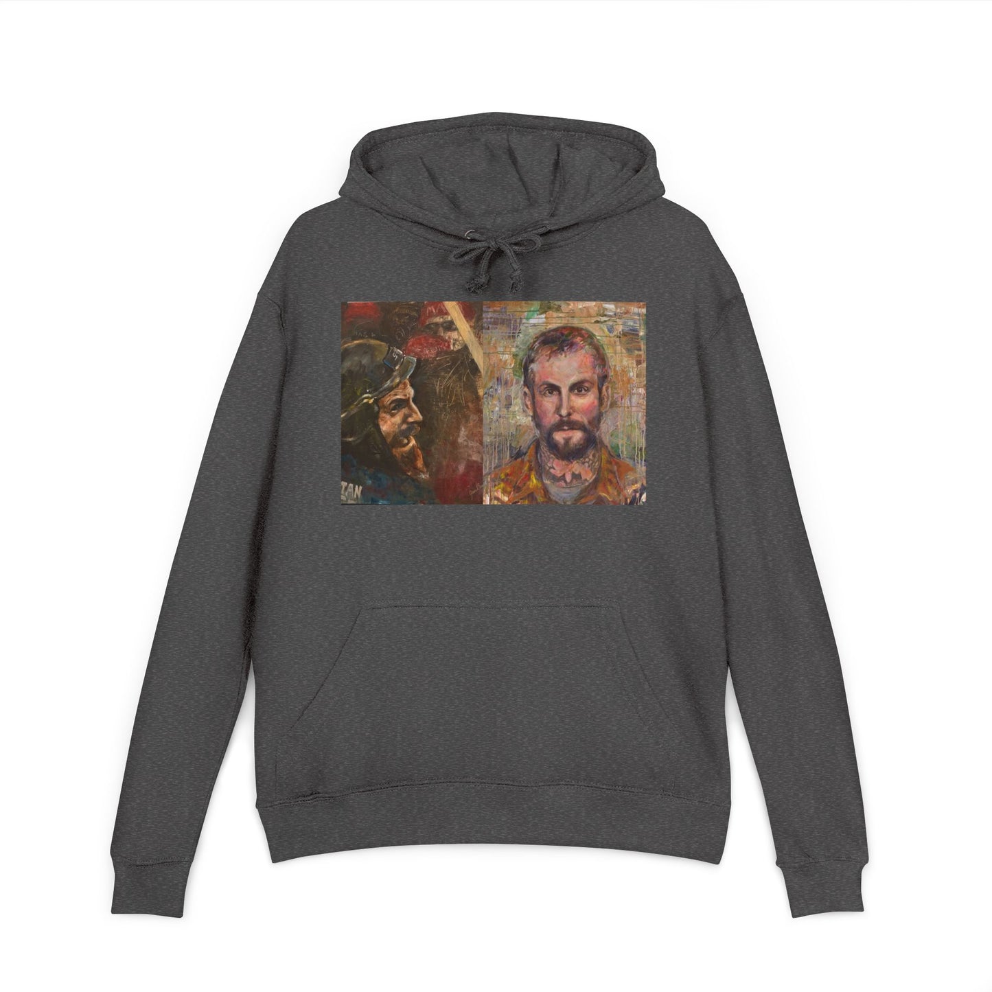 Fighting Fanone + Protector Portraits Hoodie | Joan Baez x Michael Fanone