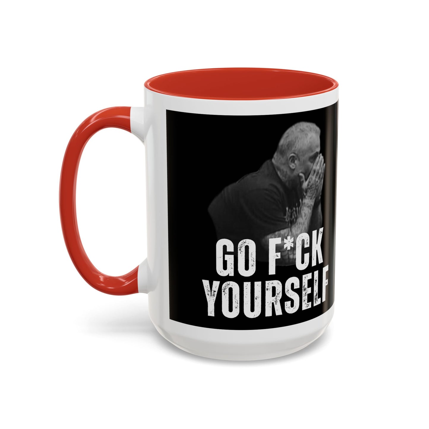 “Go F*ck Yourself” Michael Fanone Accent Coffee Mug (11oz, 15oz)**