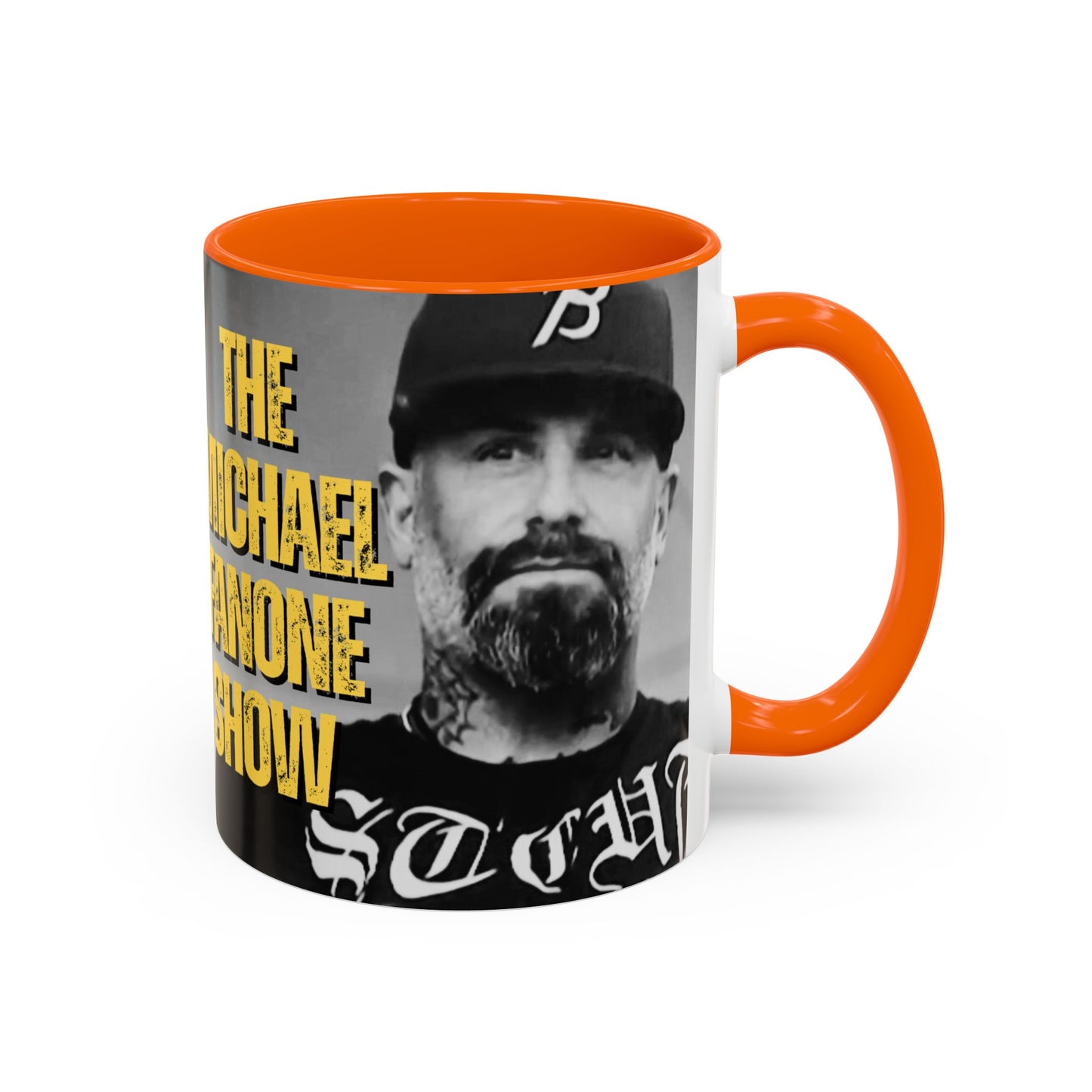 “Josh Hawley Ran Like a B**ch” Two-Tone Mug | Michael Fanone One-Liners