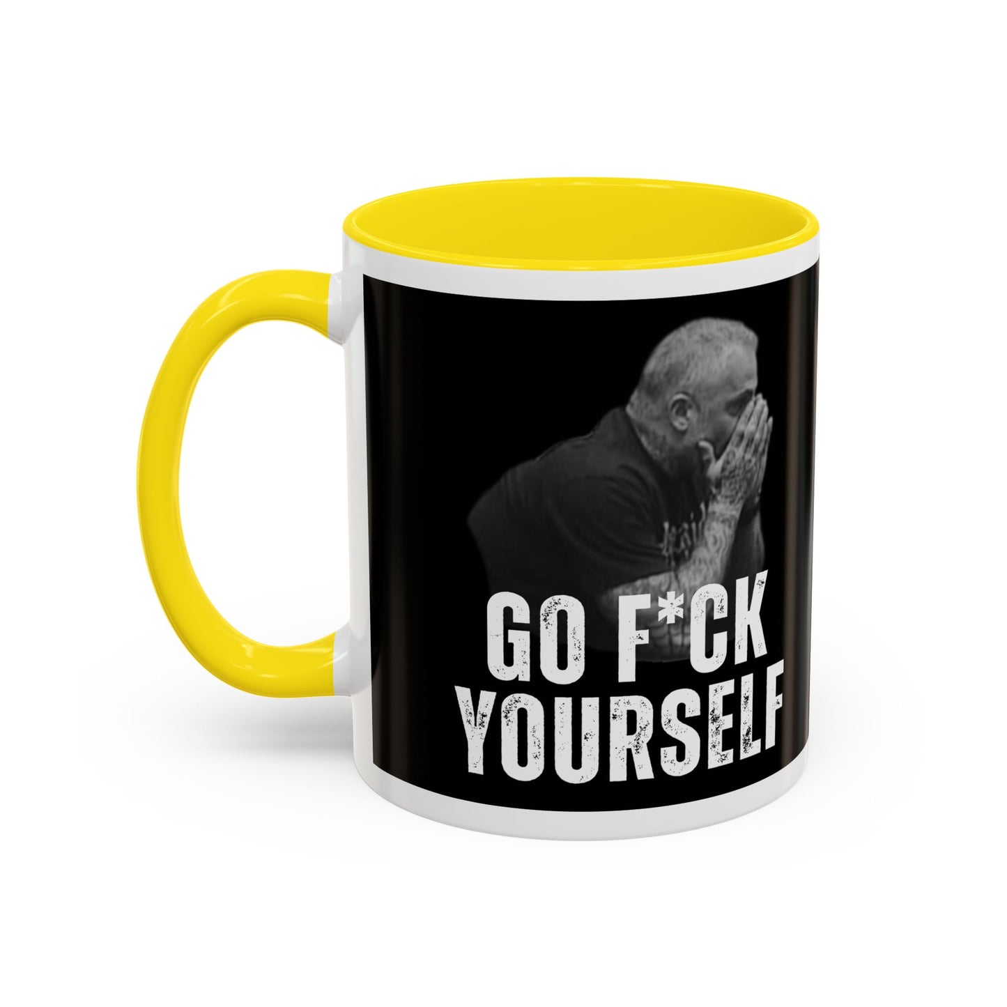 “Go F*ck Yourself” Michael Fanone Accent Coffee Mug (11oz, 15oz)**