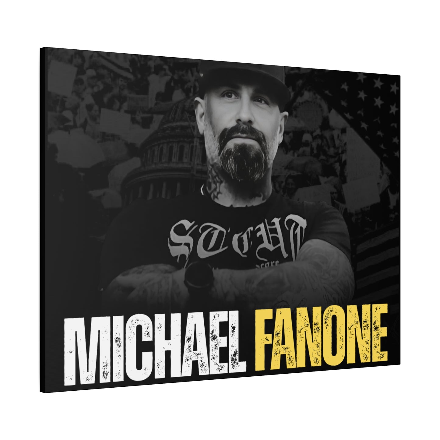 Michael Fanone Show Matte Canvas | Stretched Gallery Wrap (20+ Sizes)