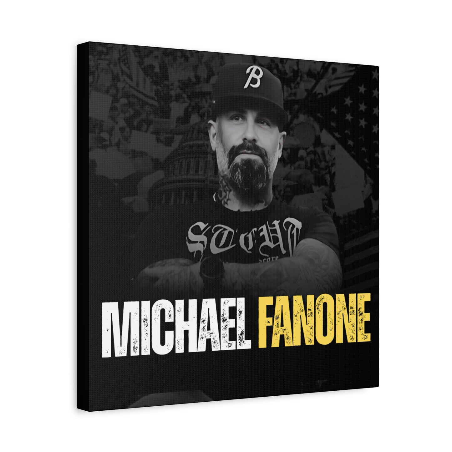 Michael Fanone Show Matte Canvas | Stretched Gallery Wrap (20+ Sizes)